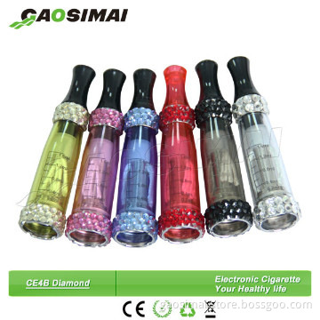 luxury design e cigarette Diamond atomizer ce4B crystal atomizer